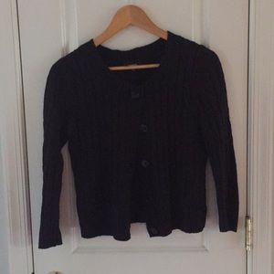 Black, Express cardigan sweater